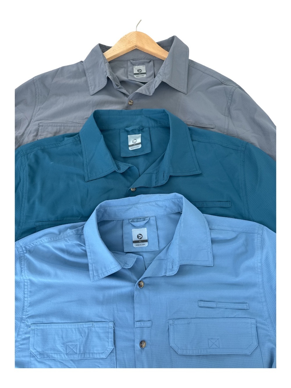 3 Shirt Bundle Long Sleeve Hiking Fishing Shirt
